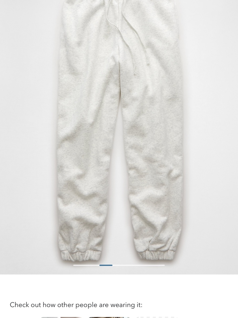 American Eagle Outfitters Gray Everyday Lux Sweatpants